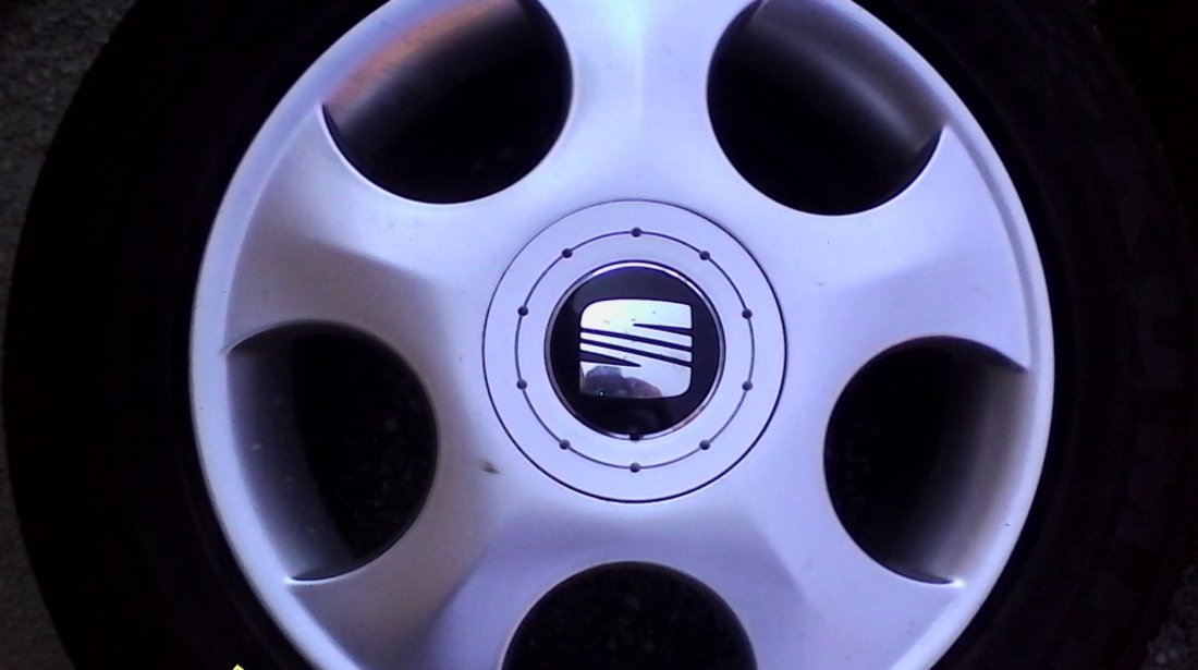 JANTE ALIAJ DE 16 INCH 5X112 PT SEAT ORIGINALE SI VW AUDI SKODA APROAPE NOI