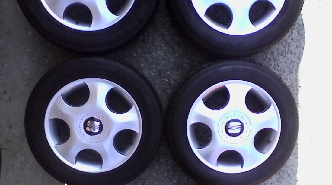 JANTE ALIAJ DE 16 INCH 5X112 PT SEAT ORIGINALE SI VW AUDI SKODA APROAPE NOI