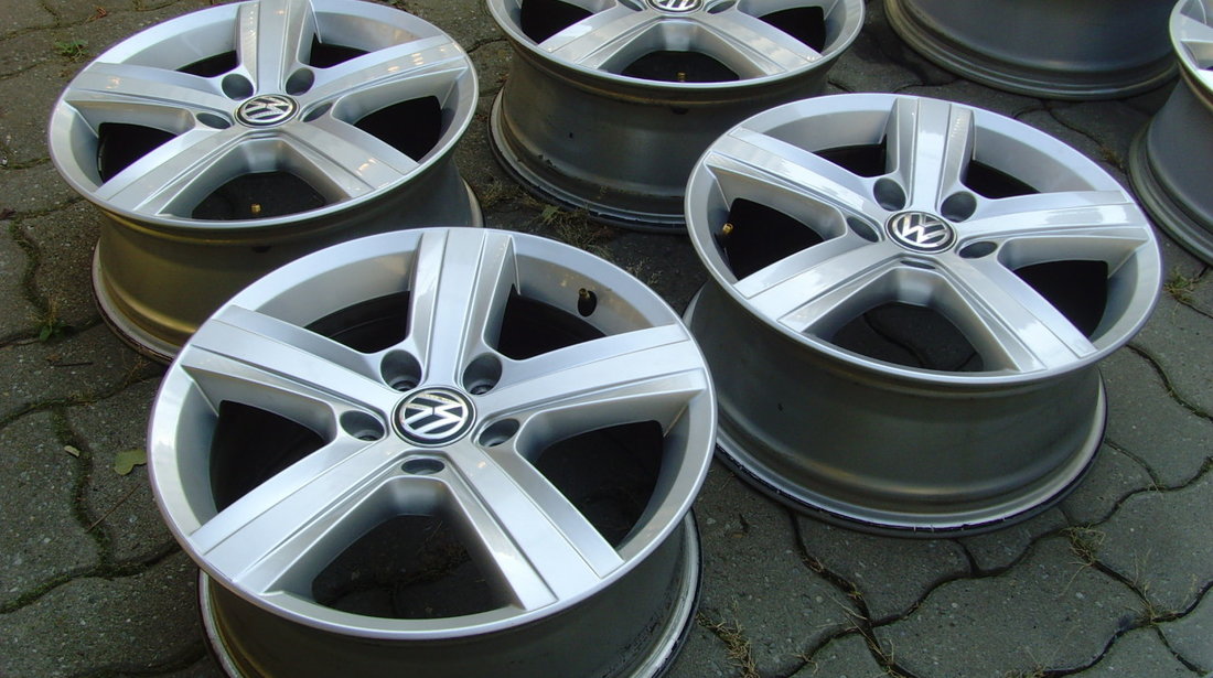 Jante aliaj "Dover" ca Noi 5x112 pe 16 originale VW Golf 7,(Golf 6,Golf 5,Jetta,etc;Seat,Skoda,Audi)