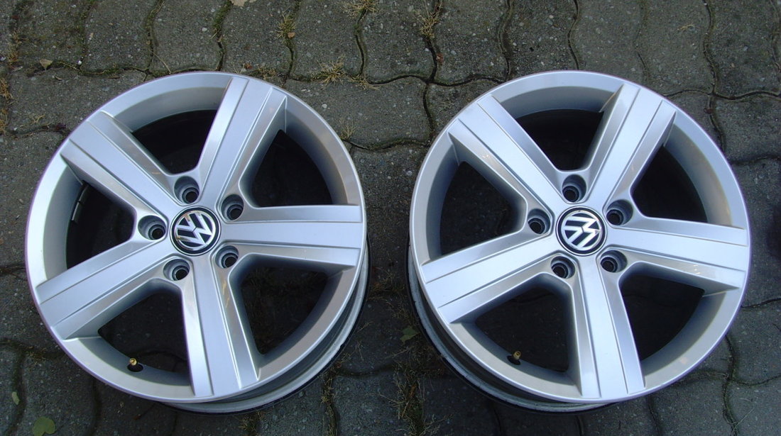 Jante aliaj "Dover" ca Noi 5x112 pe 16 originale VW Golf 7,(Golf 6,Golf 5,Jetta,etc;Seat,Skoda,Audi)