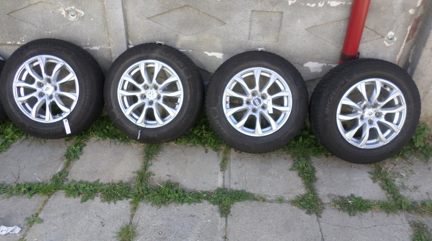 Jante aliaj marca RC DESIGN pentru audi A6 4G cu anvelope iarna 225 60 16 michelin