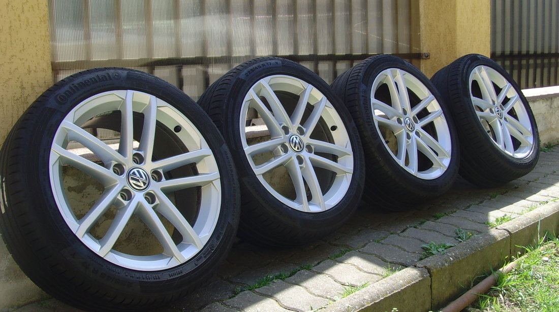 Jante aliaj model Curitiba 5x112 pe 17 orig.VW Golf 7 GTI;GTD;R(Golf 7,Touran,Jetta,Golf 6,Caddy,etc