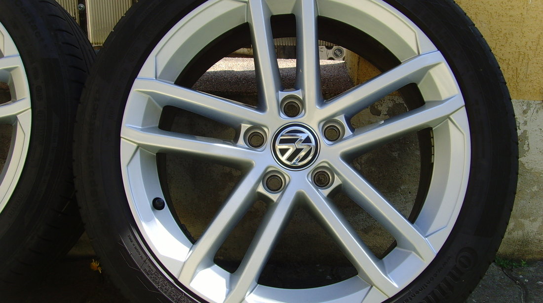 Jante aliaj model Curitiba 5x112 pe 17 orig.VW Golf 7 GTI;GTD;R(Golf 7,Touran,Jetta,Golf 6,Caddy,etc