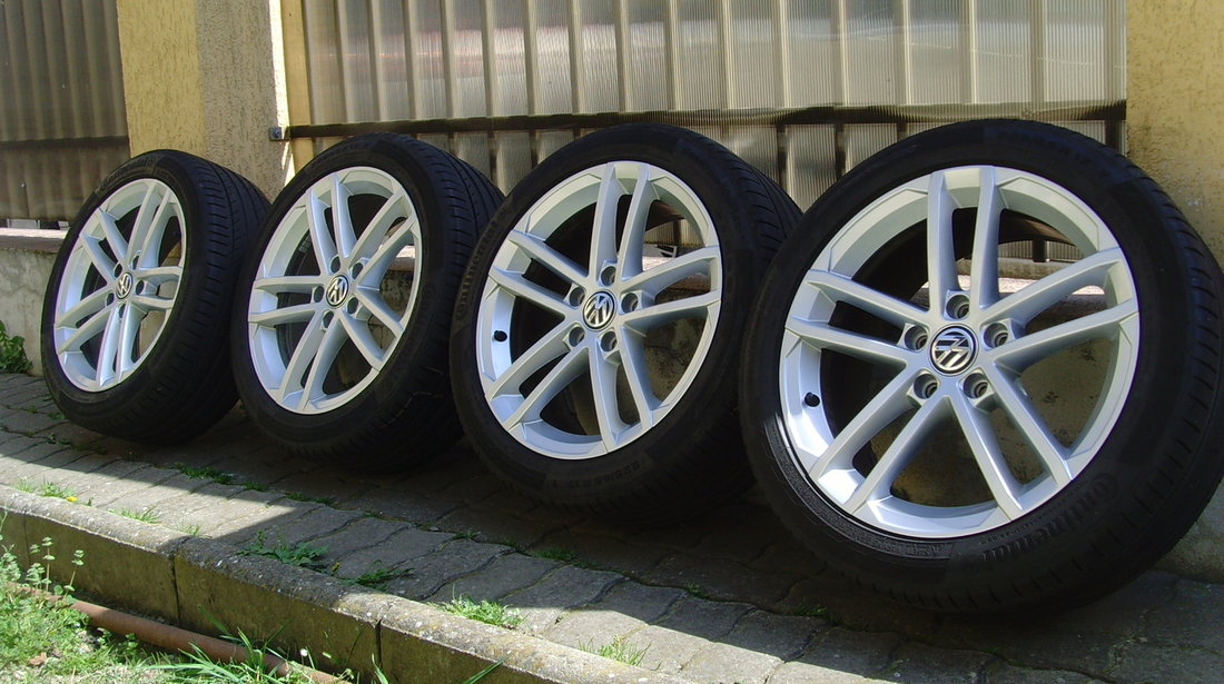 Jante aliaj model Curitiba 5x112 pe 17 orig.VW Golf 7 GTI;GTD;R(Golf 7,Touran,Jetta,Golf 6,Caddy,etc