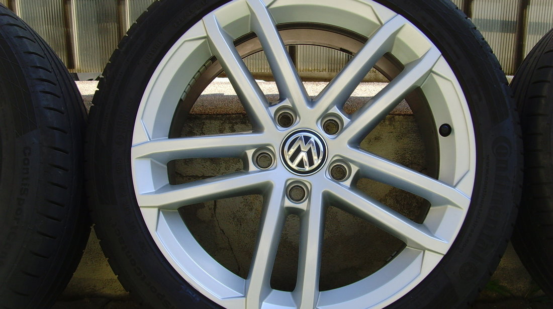 Jante aliaj model Curitiba 5x112 pe 17 orig.VW Golf 7 GTI;GTD;R(Golf 7,Touran,Jetta,Golf 6,Caddy,etc