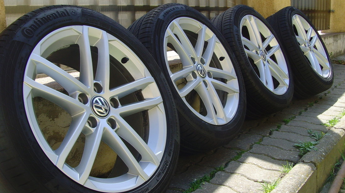 Jante aliaj model Curitiba 5x112 pe 17 orig.VW Golf 7 GTI;GTD;R(Golf 7,Touran,Jetta,Golf 6,Caddy,etc