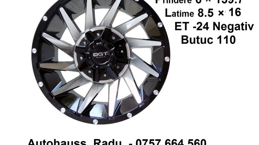 Jante Aliaj Nissan Patrol Noi 6 x 139.7 si ET Negativ ET -24 Produs Nou cu Factura si 2 ani Garan