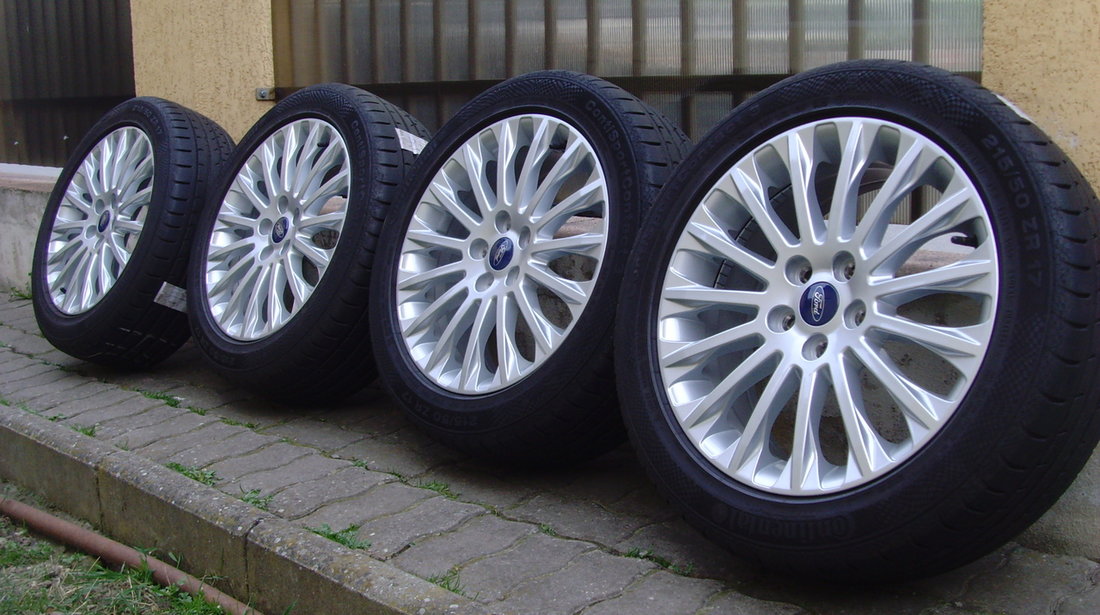 Jante aliaj Noi 5x108 pe 17 orig.Ford Focus 3,C-Max,(Focus 2,S-Max,Galaxy),Mondeo/215/50 ZR17 vara