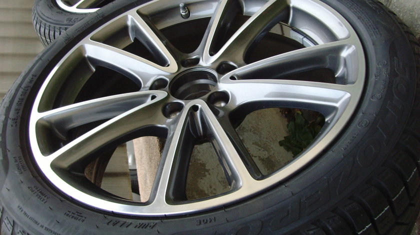 Jante aliaj Noi 5x112 pe 18 orig.Mercedes CLS 2019 (W257)/anvelope iarna Noi 245/45R18 100V Pirelli
