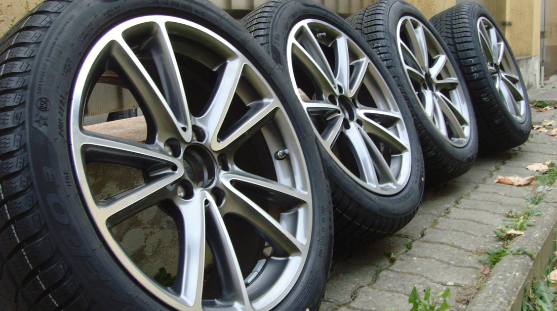 Jante aliaj Noi 5x112 pe 18 orig.Mercedes CLS 2019 (W257)/anvelope vara 245/45R18 100V Michelin