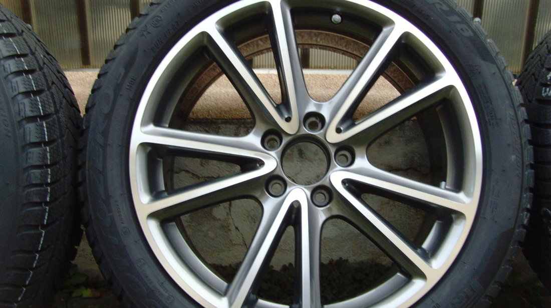 Jante aliaj Noi 5x112 pe 18 orig.Mercedes CLS 2019 (W257)/anvelope vara 245/45R18 100V Michelin