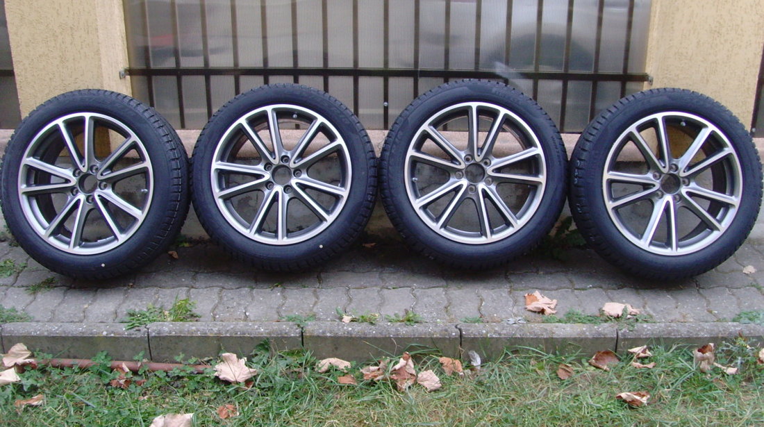 Jante aliaj Noi 5x112 pe 18 orig.Mercedes CLS 2019 (W257)/anvelope vara 245/45R18 100V Michelin