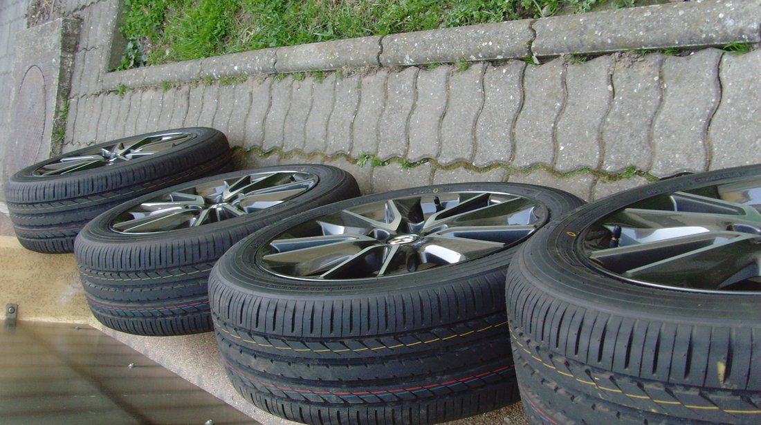 Jante aliaj Noi 5x114,3 pe 18 originale Mazda CX3 DK +anvelope Vara Noi 215/50 R18 92V Toyo Proxes