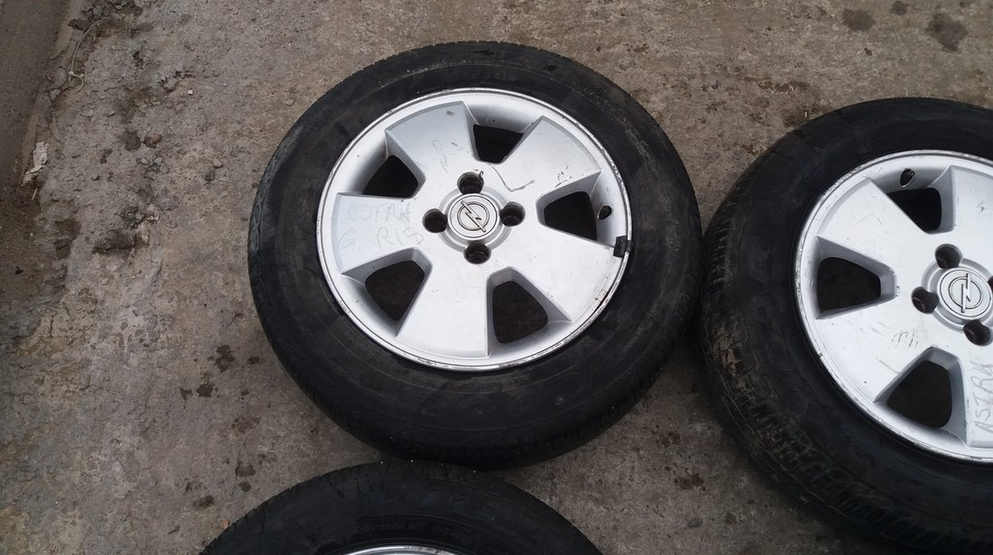 Jante aliaj Opel Astra G,R15, ET49, 6JX15H2, 4x100-set 134