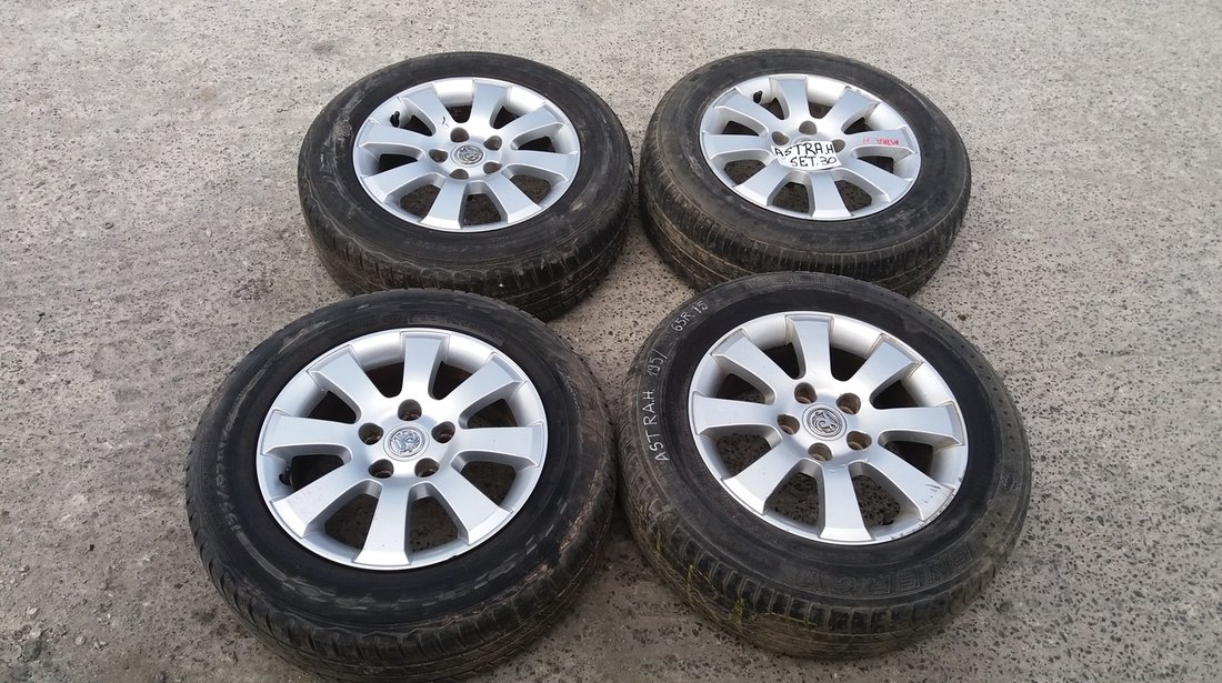 Jante aliaj Opel Astra H, R15, ET35, 6.5Jx15, 5 x 110