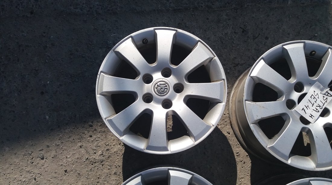 Jante aliaj Opel Astra H, R15, ET35, 6.5Jx15, 5 x 110