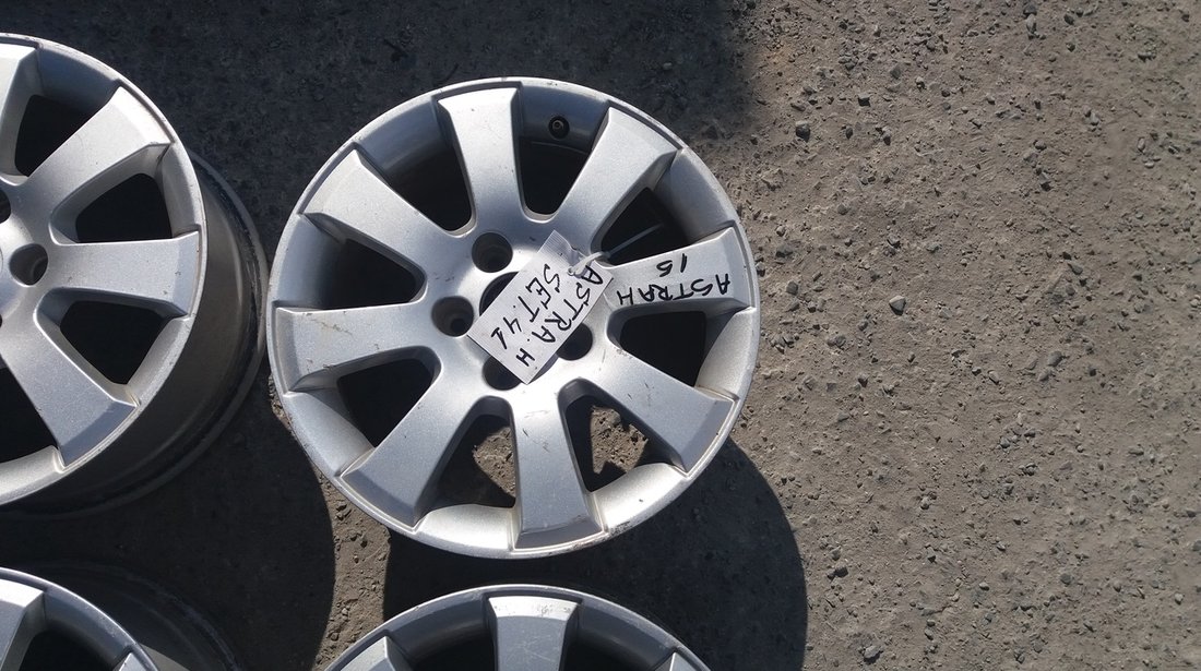 Jante aliaj Opel Astra H, R15, ET35, 6.5Jx15, 5 x 110