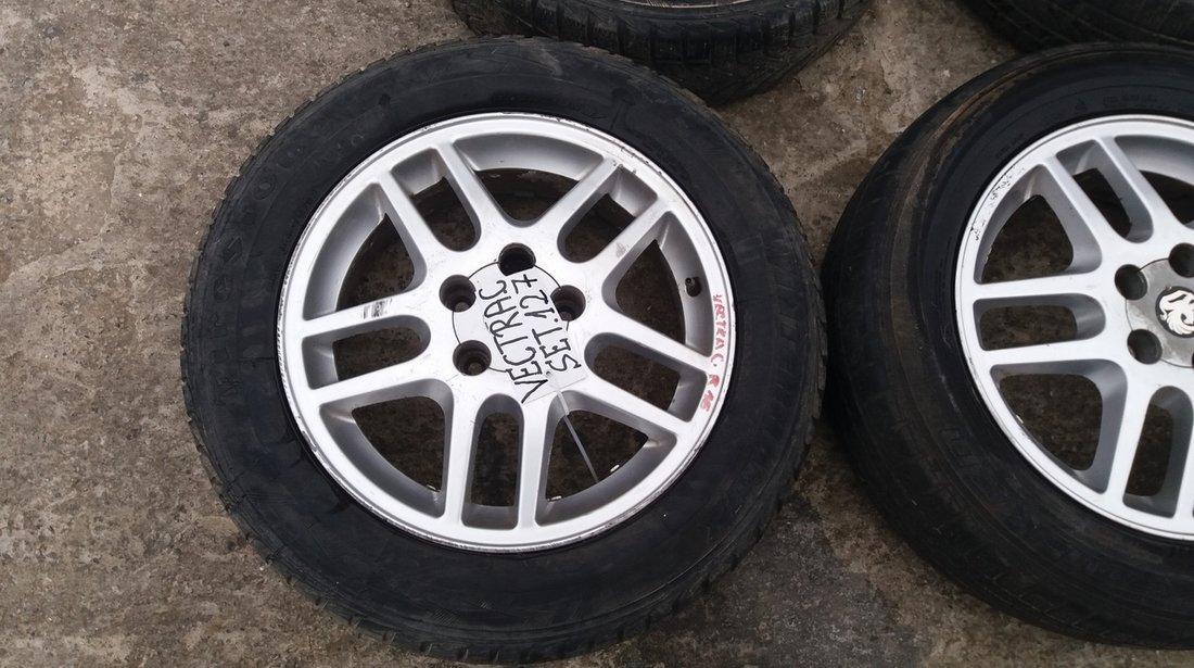 Jante aliaj Opel Vectra C, R16, ET44, 6Jx16, 5 x 110-set 127