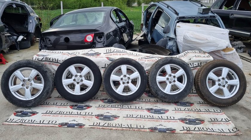 Jante aliaj originale 5x114,3 cu anvelope (225/65/R17) Mitsubishi ASX