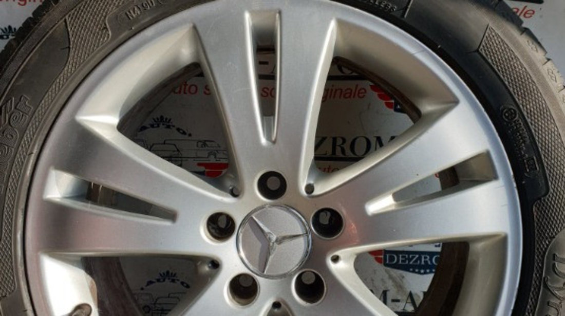 Jante aliaj originale 7.5Jx17H2 ET47 cu anvelope iarna (245/45/R17) Mercedes B-Class W246 cod : A2044010402