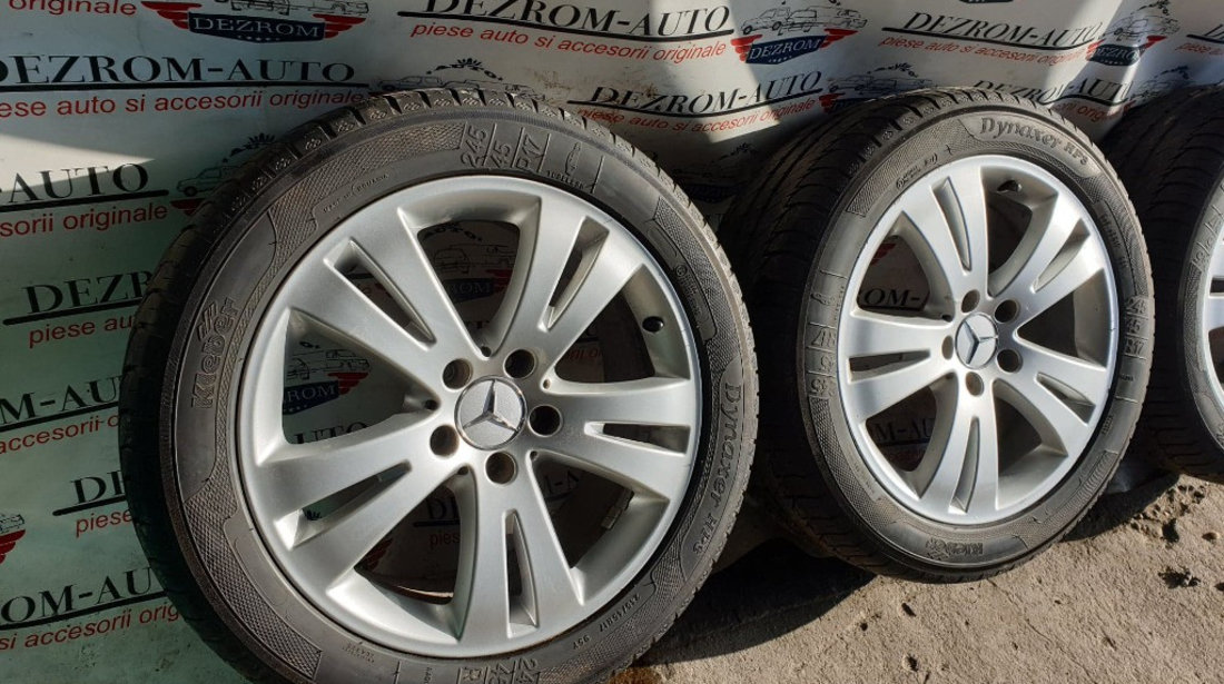 Jante aliaj originale 7.5Jx17H2 ET47 cu anvelope iarna (245/45/R17) Mercedes-Benz Vaneo cod : A2044010402