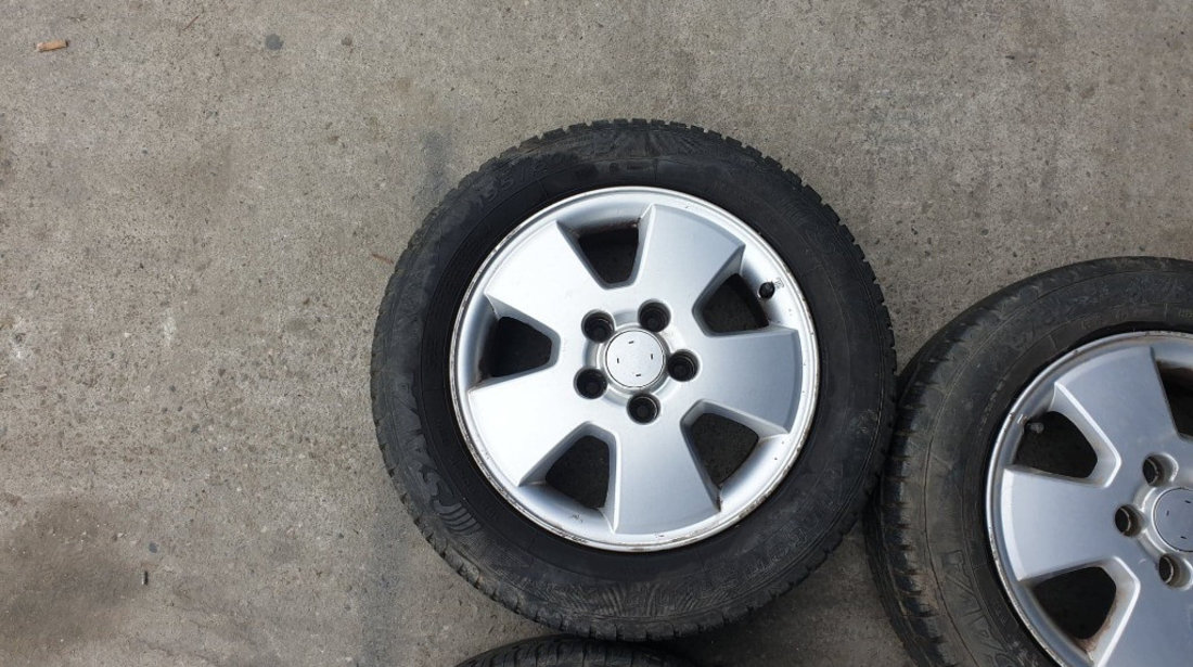 Jante aliaj originale cu anvelope 15'' Opel Astra G 5x110