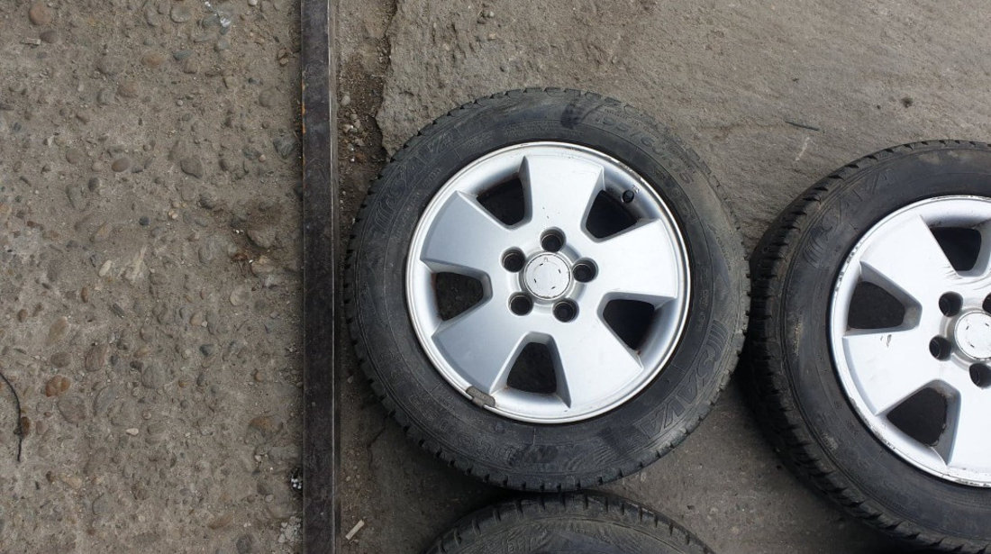 Jante aliaj originale cu anvelope 15'' Opel Astra G 5x110