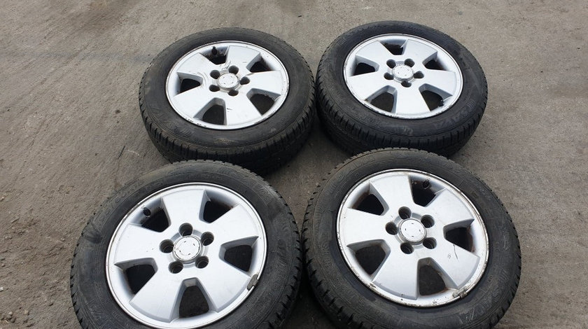 Jante aliaj originale cu anvelope 15'' Opel Astra G Bertone 5x110