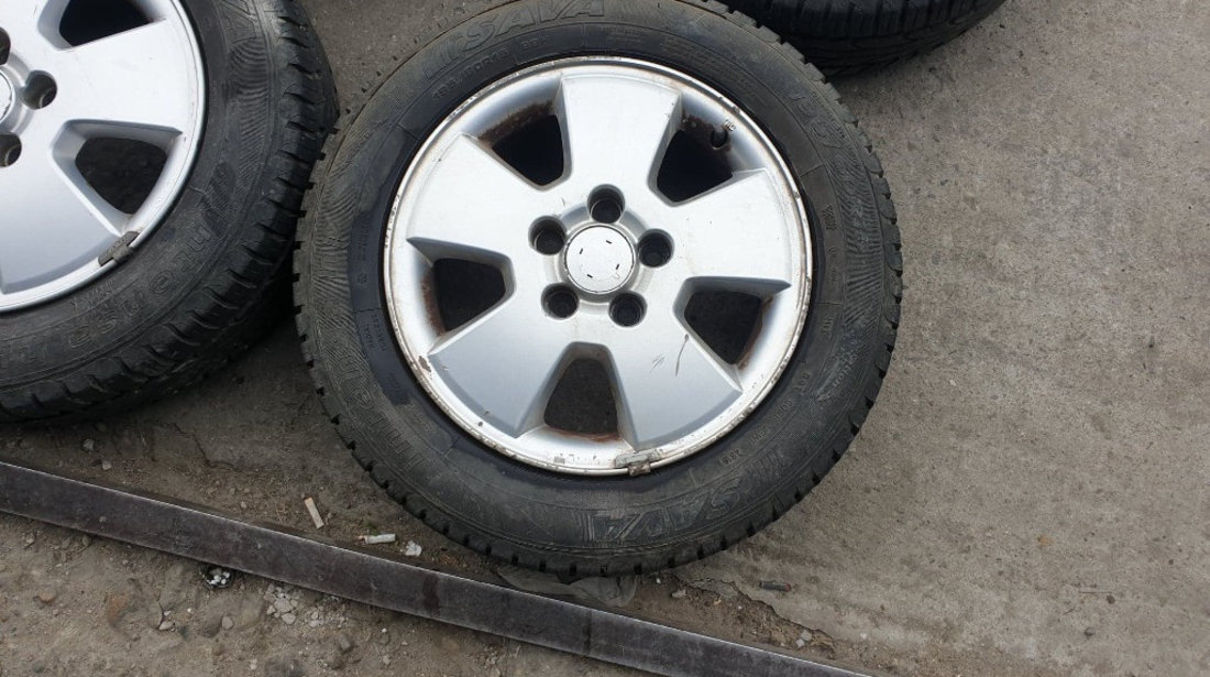 Jante aliaj originale cu anvelope 15'' Opel Astra G 5x110