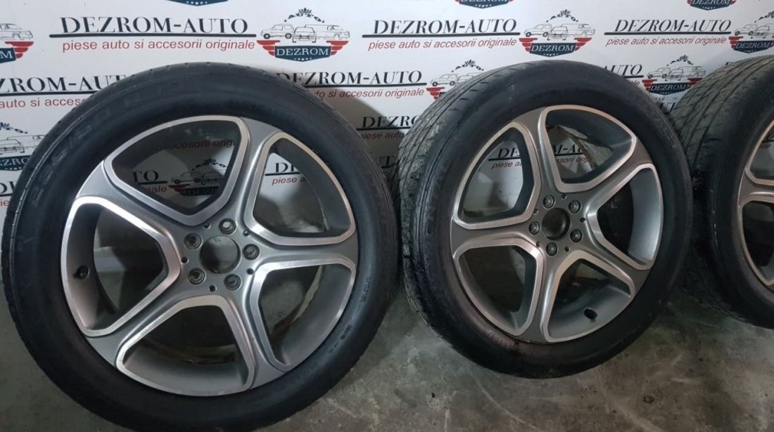 Jante aliaj originale cu anvelope 19'' Et47 5x112 Mercedes-Benz GLK X204 cod piesa : A2044012800