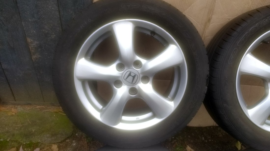 Jante Aliaj Originale Honda Civic pe R16 prindere 5 x 114,3 -Impecabile