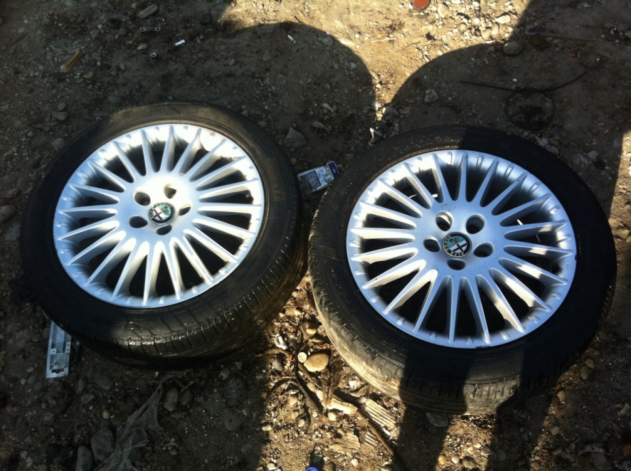 Jante Aliaj Originale Pe 17 Alfa Romeo 159