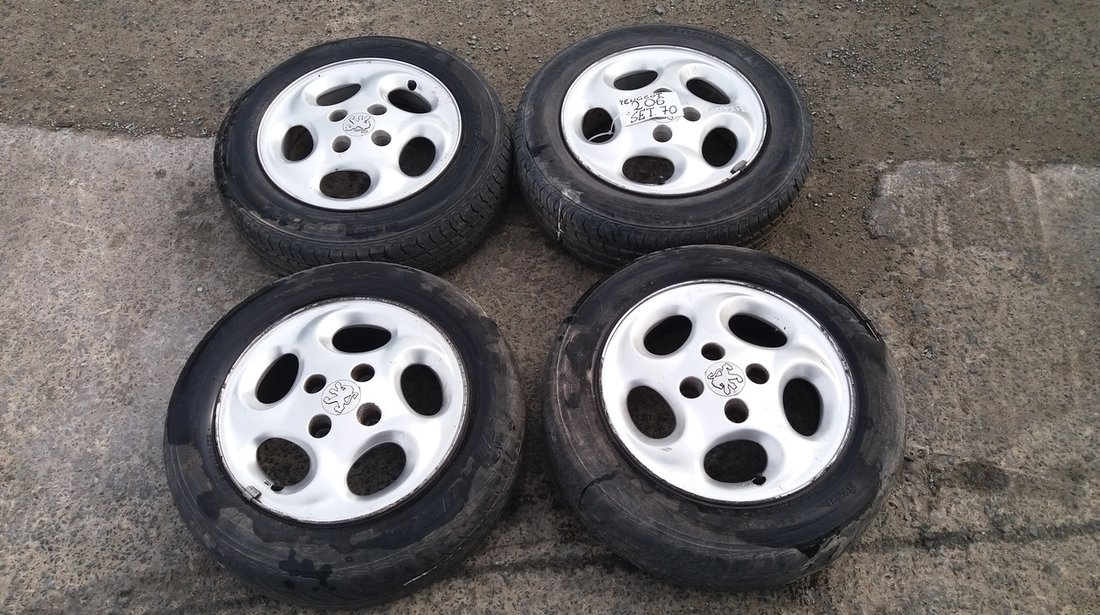 Jante aliaj Peugeot 206, R14, 5 1/2 J x 14CH4 - E34, 4x108