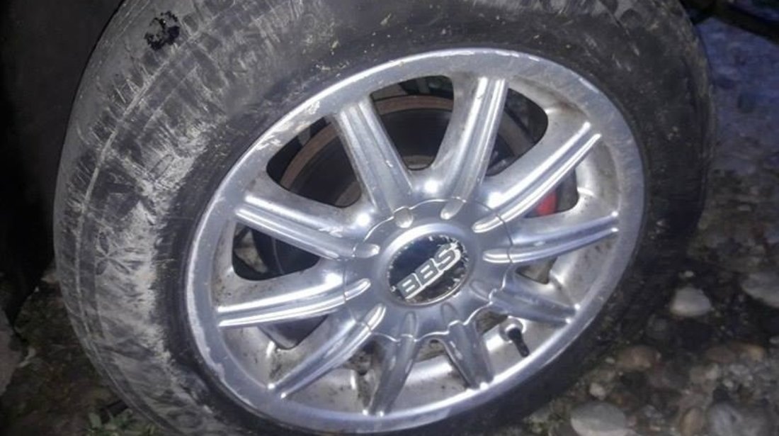 Jante aliaj r15 bbs originale 5x100 cu anvelope vara .