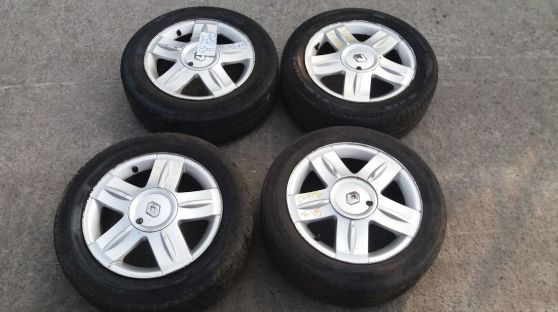 Jante aliaj Renault Clio 2, R15, 6Jx15CH4 - 45, 4 x 100