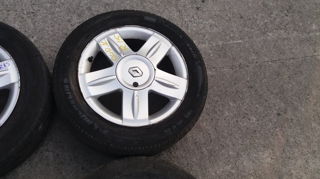 Jante aliaj Renault Clio 2, R15, 6Jx15CH4 - 45, 4 x 100