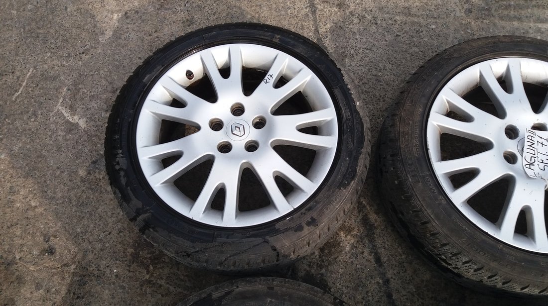 Jante aliaj Renault Laguna 2, R17, 7Jx17 5 CH50, 5 x 108