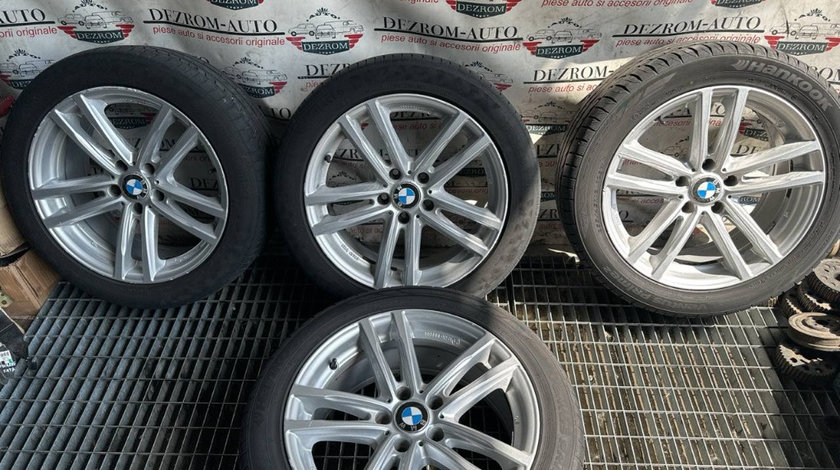 Jante aliaj RIAL 5X120 8JX18 ET30 cu anvelope vara 245/45/R18 100Y Bmw F10 F06