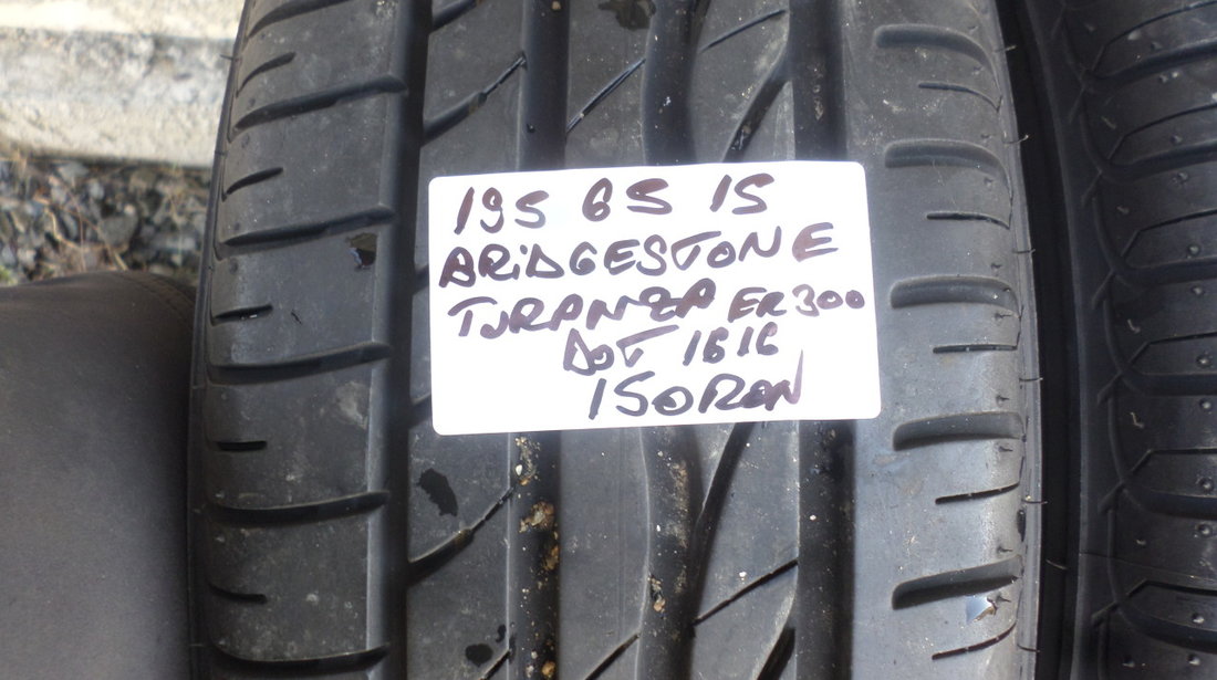 Jante aliaj Skoda octavia 1 tour 15 zoll cu anvelope vara 195 65 15 Bridgestone