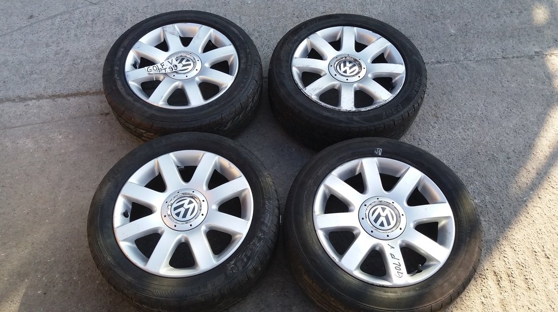 Jante aliaj Volkswagen Golf 5, R16, ET50, 6.5Jx16H2, 5 x 112