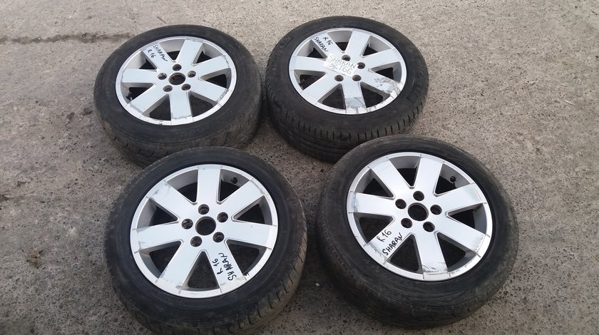 Jante aliaj Volkswagen Sharan, R16, ET59, 7.0Jx16H2, 5 x 112