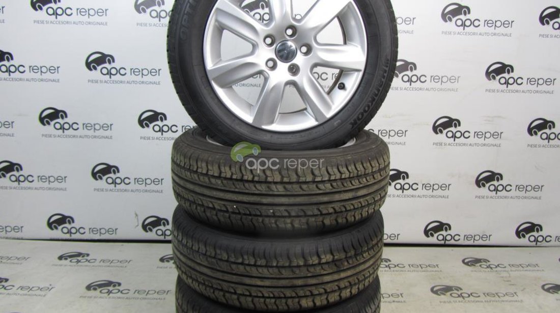 Jante Aluminiu 15 VW Polo 6R / 6C Originale cu anvelope vara 185/65 R15