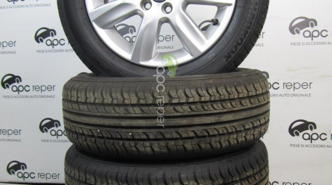 Jante Aluminiu 15 VW Polo 6R / 6C Originale cu anvelope vara 185/65 R15