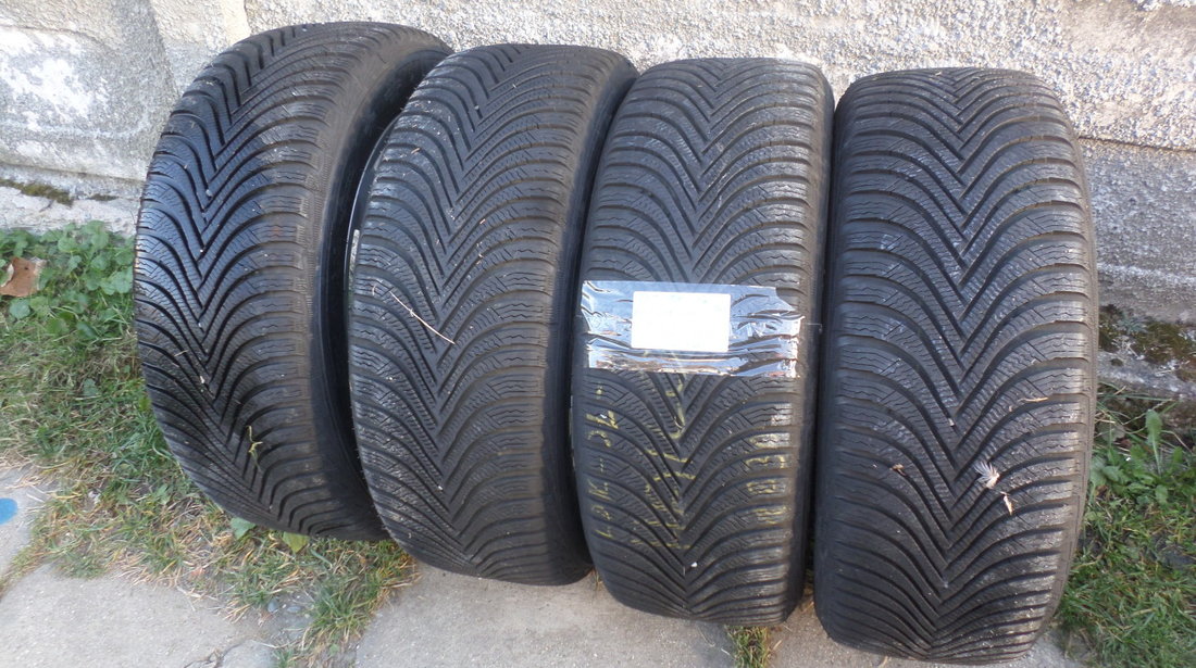 Jante Alutec  audi A4 B8 A6 4G cu anvelope 225 50 17 Michelin Alpin A5 iarna