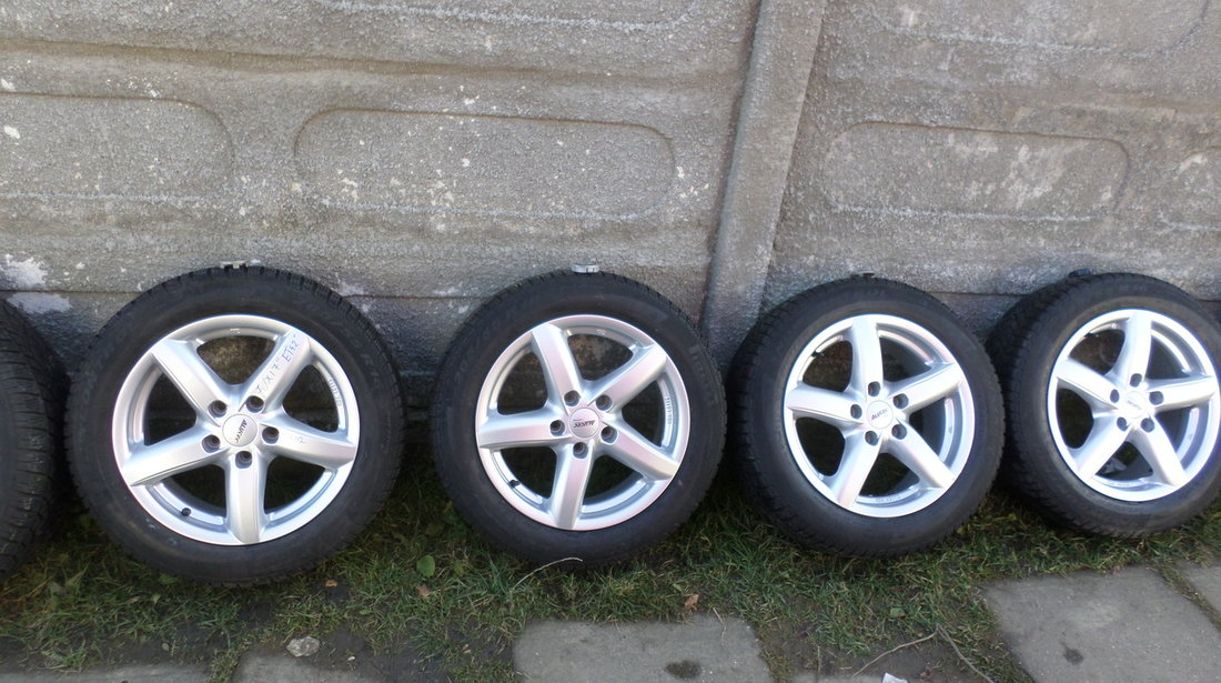 Jante Alutec VW Audi Skoda Seat 205 55 16 Iarna Pirelli