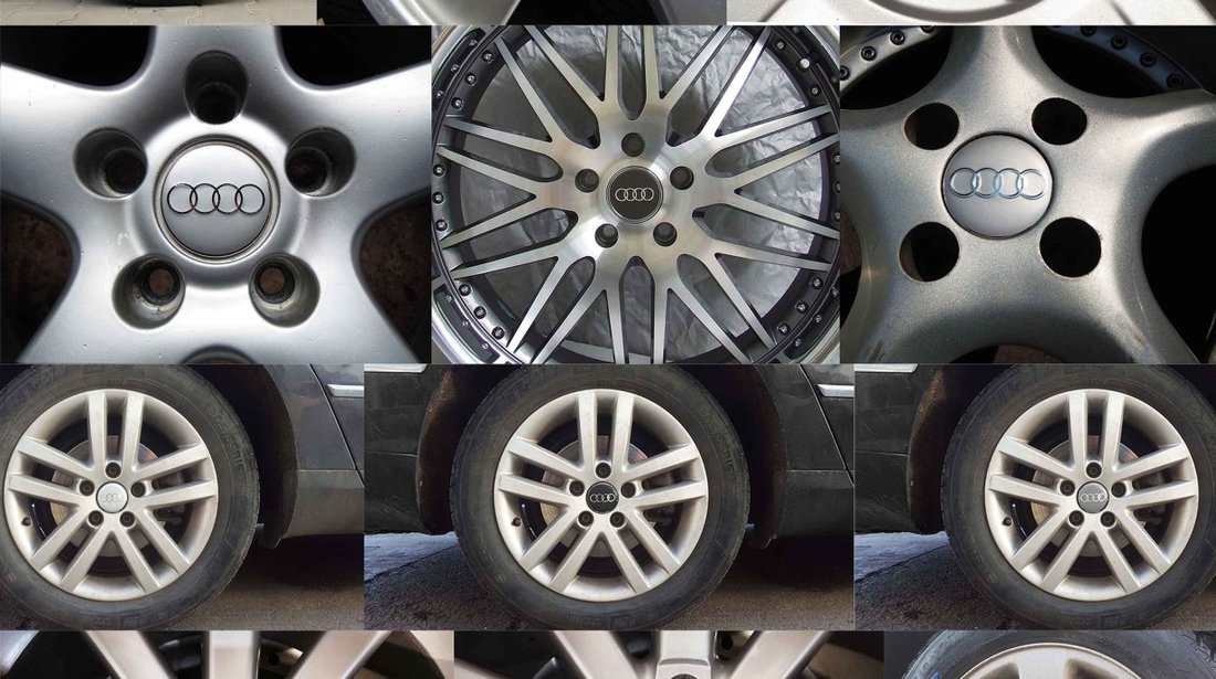 Jante Audi 15, 16, 17, 18, 19, 20 – orice model: A3, A4, A5, A6, A8, Q3, Q5, Q7