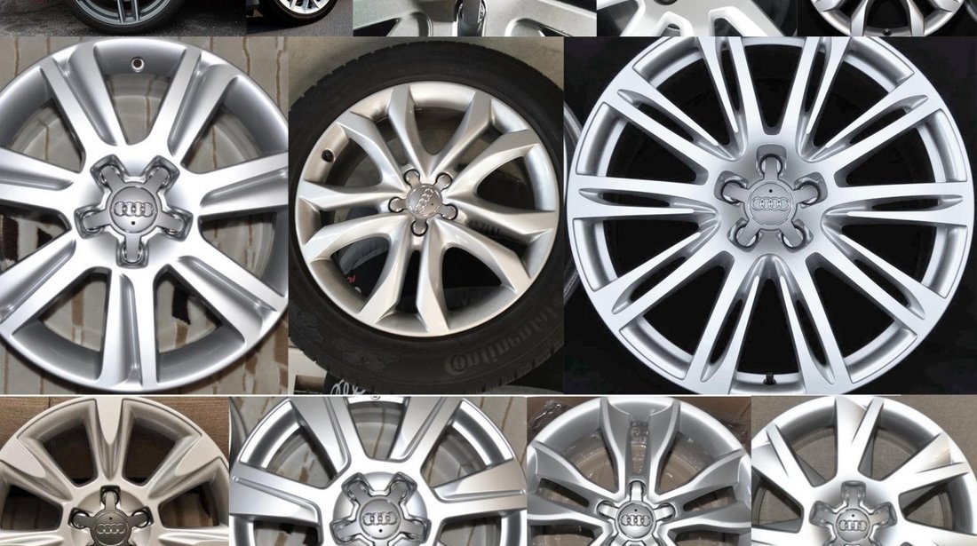 Jante Audi 15, 16, 17, 18, 19, 20 – orice model: A3, A4, A5, A6, A8, Q3, Q5, Q7