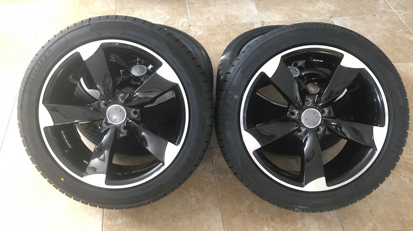 Jante AUDI 18 R18 cu Anvelope iarna 245-45-18 AUDI A6 A7 Q3 Q5