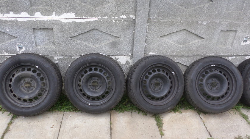 Jante Audi A4 B8 Iarna 205 60 16 Pirelli Bridgestone