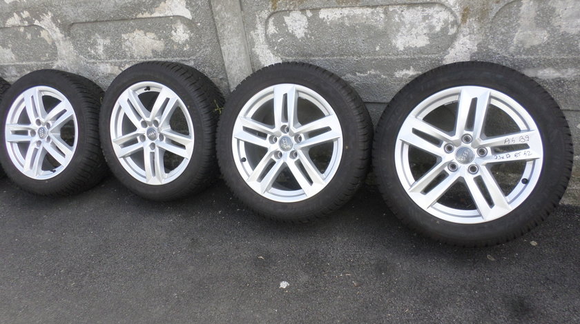 Jante Audi A4 B9 225 50 17 Iarna Dunlop SP Winter Sport 4D DOT (2316)